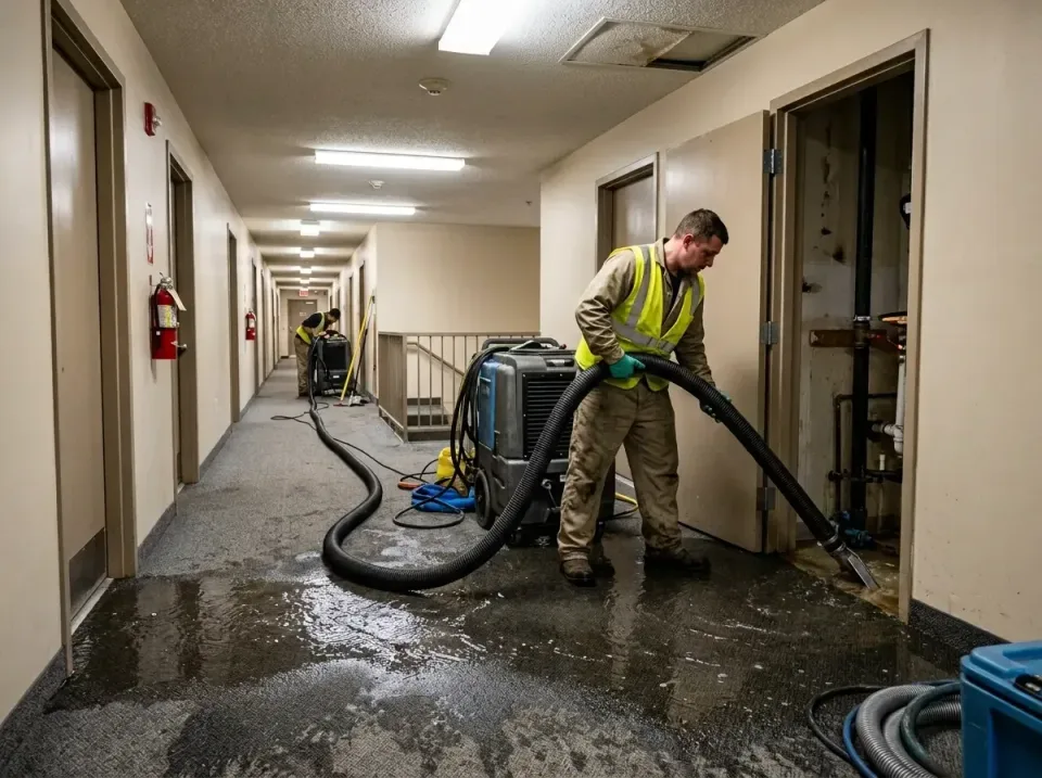 multi-unit-apartment-hallway-f-005 — frequently asked questions, Emergency Burst Pipe Water Extraction & Removal in Talent,…